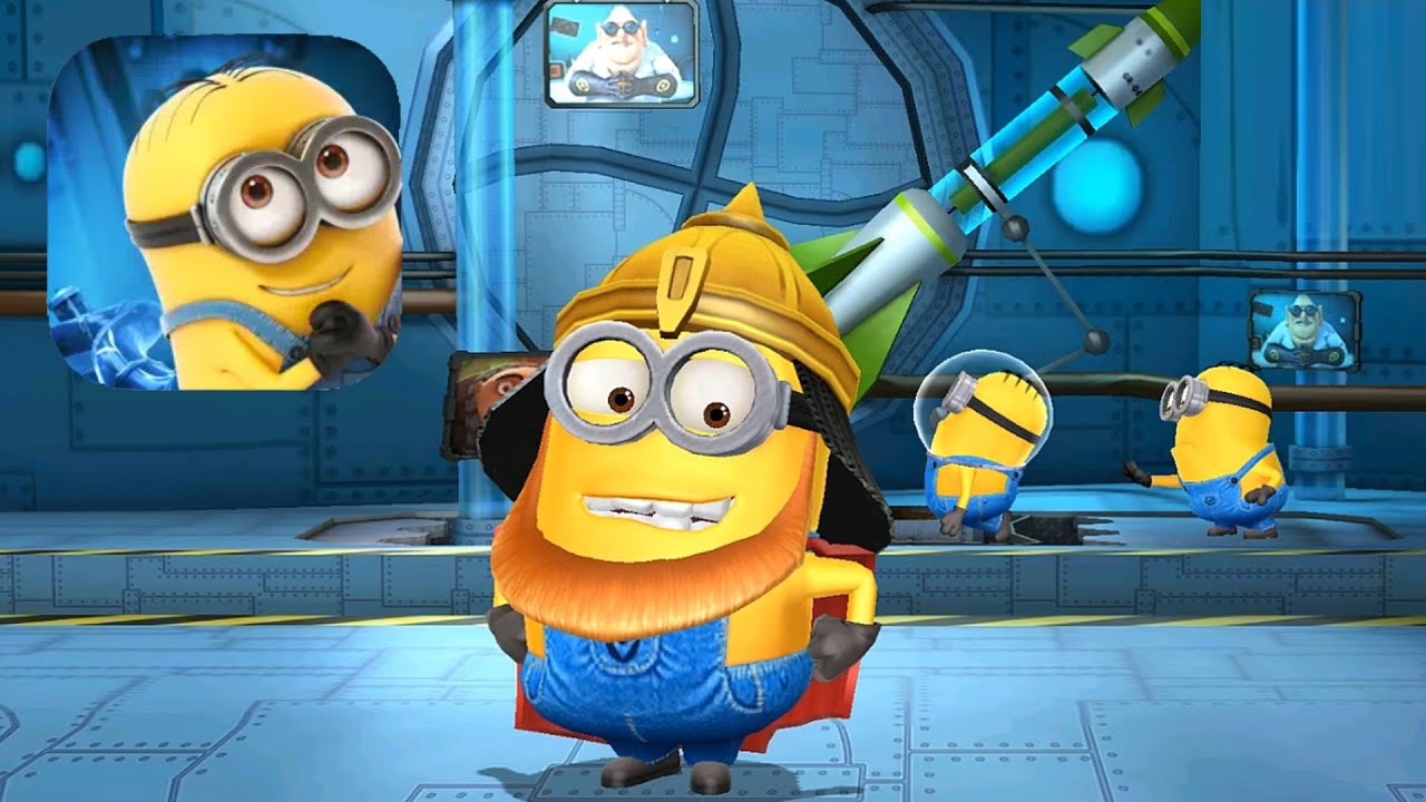 Minion rush Bogatyr minion Downtown run challenge gameplay walkthrough