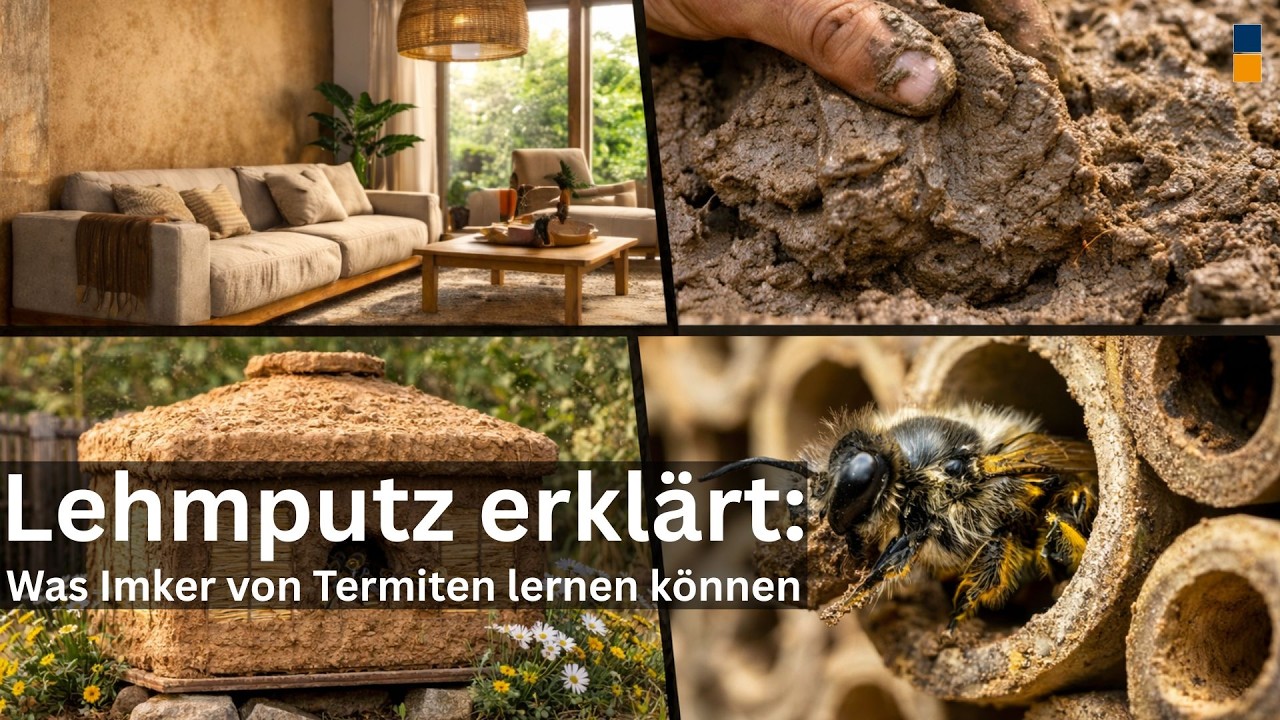 Bienen mögen Lehm: Was funktioniert wirklich – und was ist riskant? Serie Klimamanagement  - Flg 6