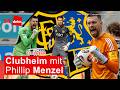 Fußball: sportarena Clubheim mit Phillip Menzel, Keeper vom 1. FC Saarbrücken