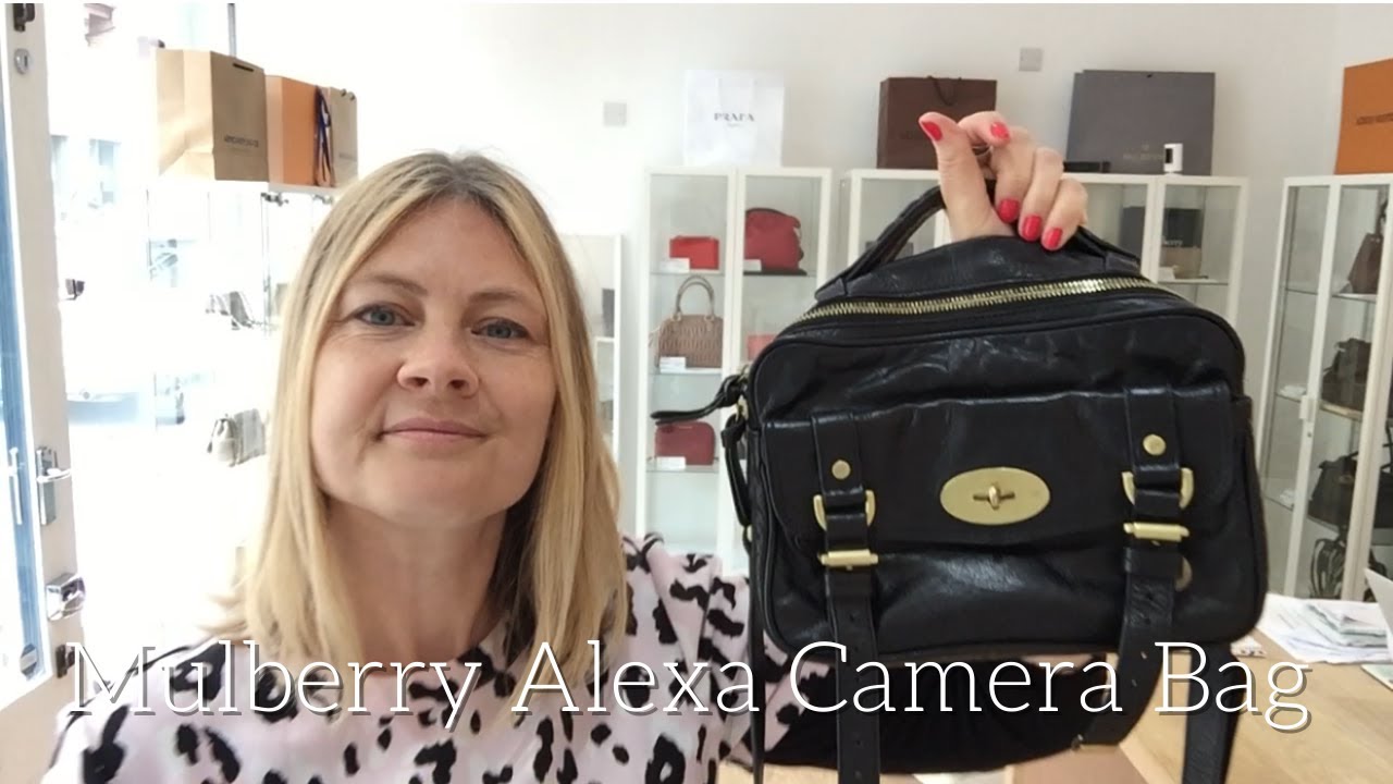 Encyclopedia labyrint ensidigt Mulberry Alexa Camera Bag - YouTube