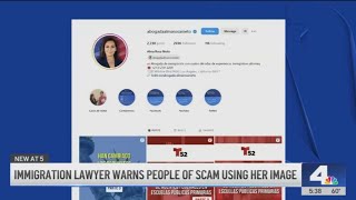 Immigration lawyer warns people of scam using her image
