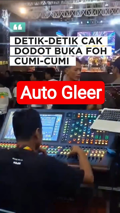 Detik Detik FOH Cumi Cumi Audio Di Buka #omadella #cakdodot #live #adella #adellalovers #shorts #fyp