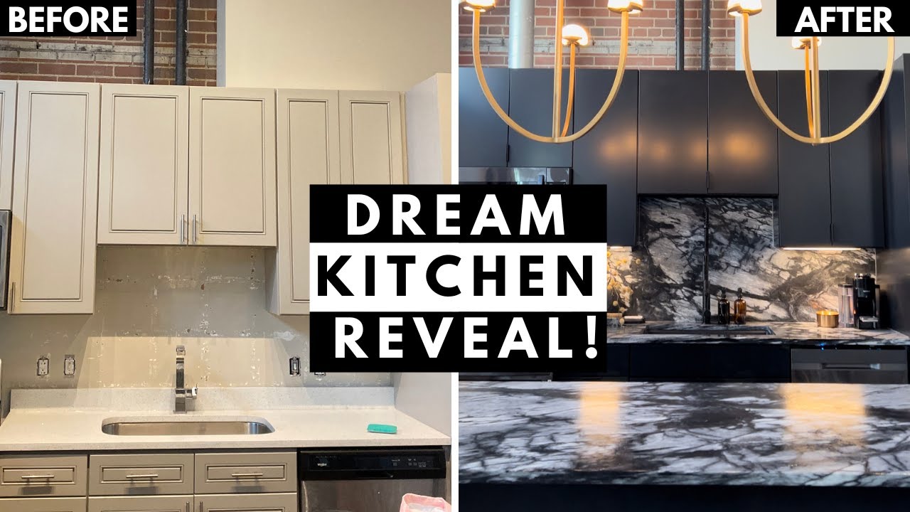 Modern Luxury Kitchen Reveal and Tour! ( +RENOVATION NIGHTMARE THAT ...
