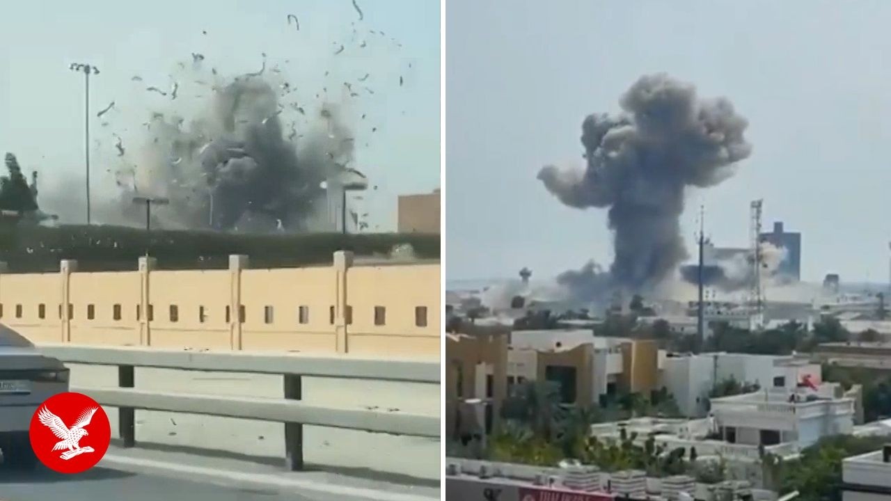 Iran strikes US Navy base in Bahrain after US-Israeli attack