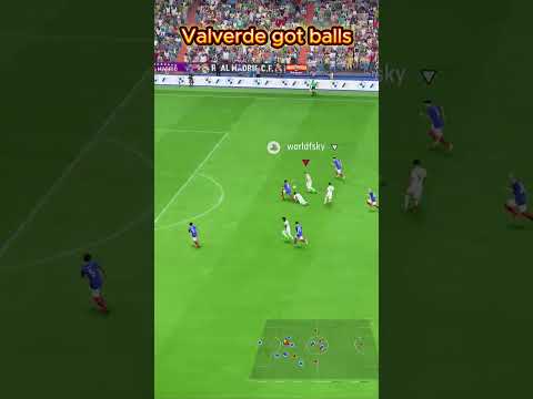 Valverde got balls.