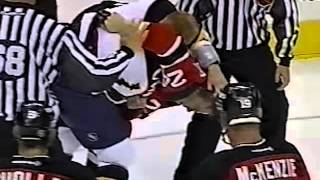 Turner Stevenson vs Jeff Cowan Oct 23, 2002