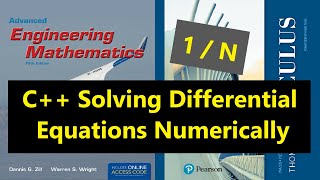 046- C++ Differential Equations 1/N, Fourth-Order Runge-Kutta, Adams-Bashforth-Moulton