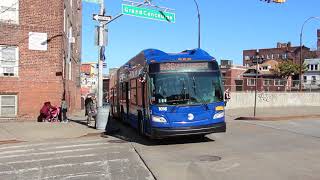 2017 New Flyer XN60 #1016 on the Bx36 at Tremont Avenue and Grand Concourse
