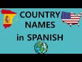 Spanish Vocabulary: Countries of the World | Learn Fast & Easy