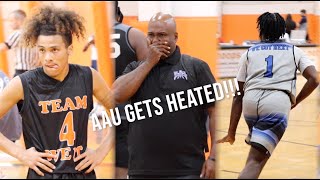 IT GETS GRITTY IN THE SIP!! HEATED AAU Game - Team We Got Next vs Team We It