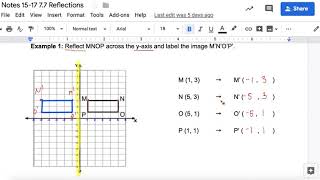 Unit 9 Notes 8-10 Reflections