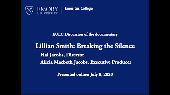 Screening and Discussion of Lillian Smith: Breakin...