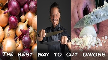 How To cut an Onion without crying (like the pros do it 😉). You