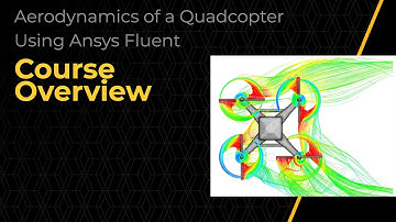 Aerodynamics of a Quadcopter Using Ansys Fluent - Overview  intro
