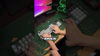 Redragon Caesura K718GB-R: Estilo e precisão total! #Redragon #TecladoGamer #setupgamer   #gamer