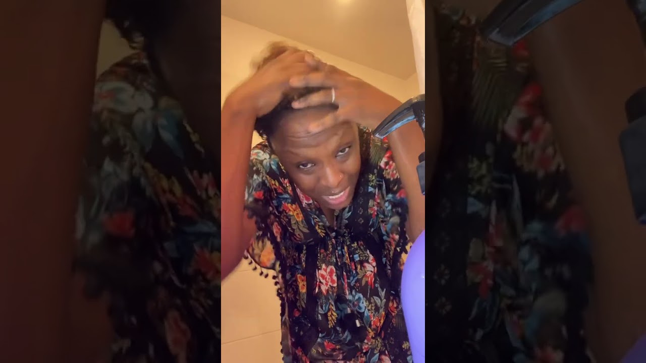 Wash, conditioner ,and slay the day💪🏾