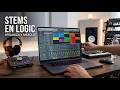 Como separar instrumentos de una canción en Logic Pro 11 en un minuto