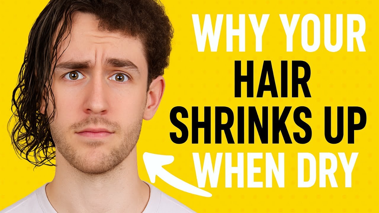 Why Does Your Hair Shrink Up When Dry - YouTube