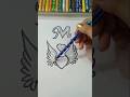 easy and simple drawing tutorial #ytshorts #shorts #shortvideo #youtubeshorts #viral #trending #yt