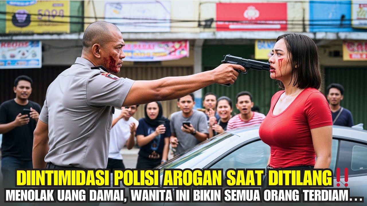 DIKIRA CEWEK BIASA‼️ OKNUM POLISI AROGAN MALAH BABAK BELUR SETELAH TODONG PISTOL