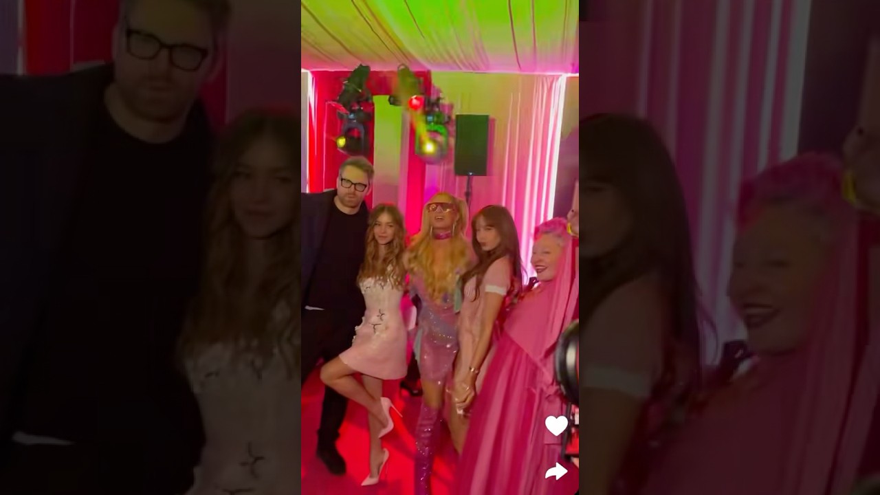 Sia with Paris Hilton, Blackpink's Lisa, Sydney Sweeney, Julia Fox and Lukas Gage at Paris' birthday