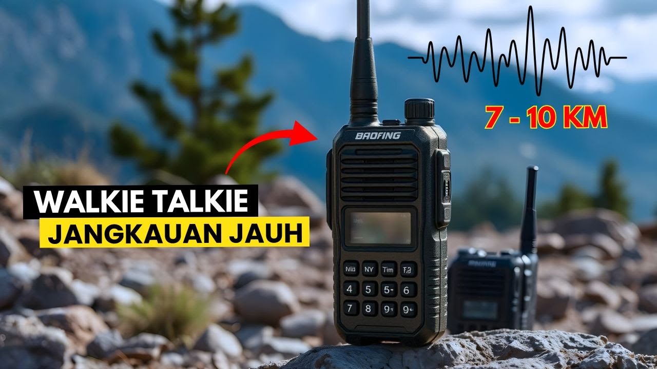 7 WALKIE TALKIE MURAH TERBAIK Baterai AWET, Sinyal Kuat JARAK JAUH ++ 10KM