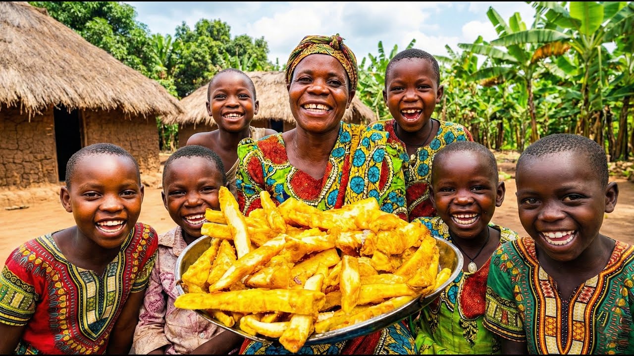 Better Than French Fries! Our African Village Breakfast