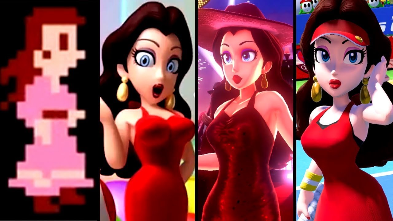 Evolution Of Pauline In Mario Games 1981 2019 Youtube