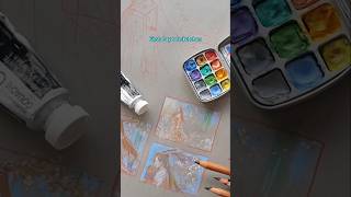 Famous mixed media cherry blossom painting 🌸 #gouache #sketching #fantasyart #artprocess Net Worth