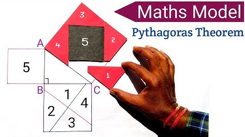 Maths Model on Pythagoras Theorem | Maths Project for class 10 | Maths Model for class 10