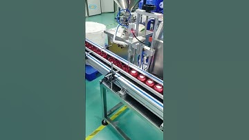 10-120ml Automatic Cream Filling Machine Jar Bottle Filling Flat Disc Capping Machine #immaymachine