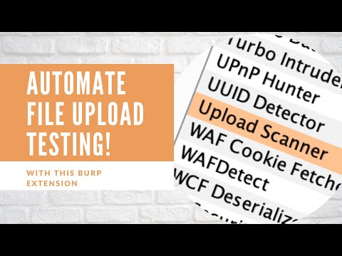 Upload Scanner Burp extension: Level up your file upload hacking skills #bugbounty #upload #hacking