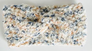 Crochet Easy Bernat Felted Twist Headband