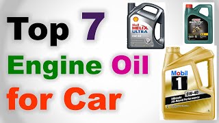 Top 7 Best Engine Oil for Car in India 2021 | SYNTETIC OIL | CAR ENGINE OIL | कार इंजन ऑयल