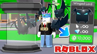 NOOB buys OP LIMITED PETS to get MAX REBIRTHS in TAPPING LEGENDS... (ROBLOX)