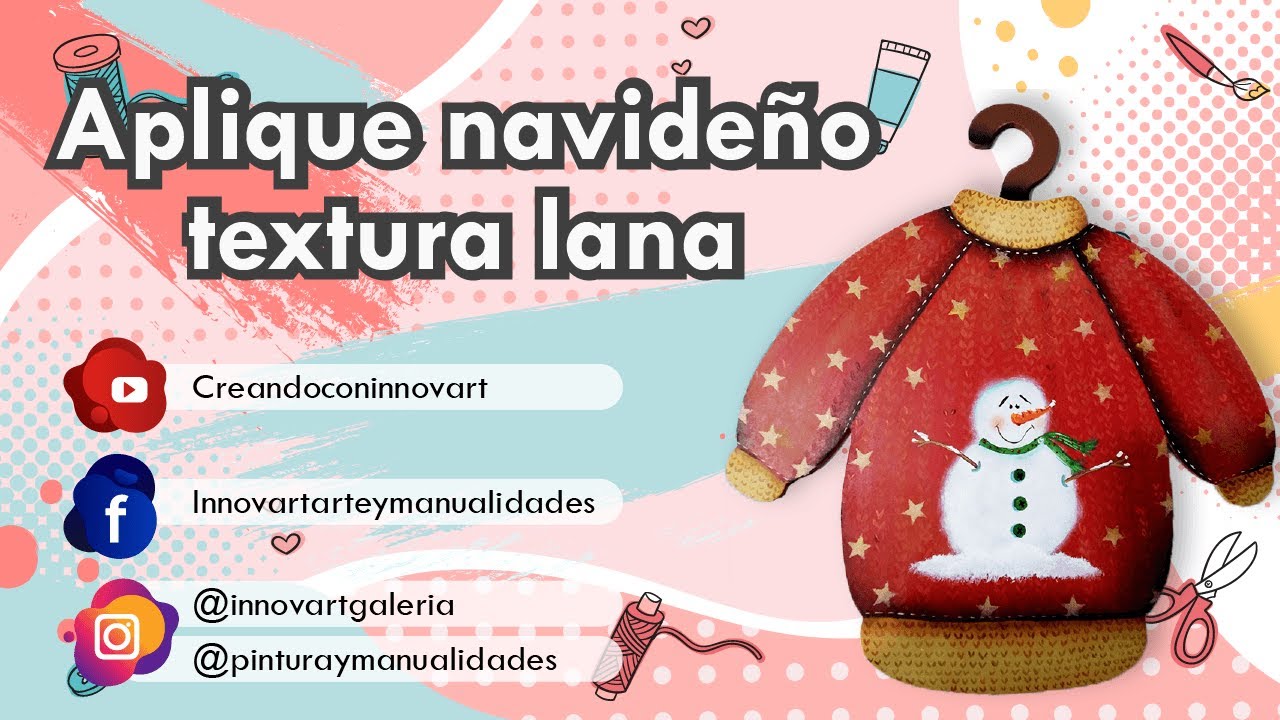 Textura lana en pintura