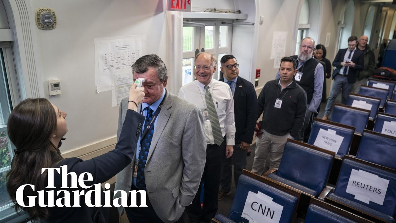 US coronavirus task force brief reporters in daily press conference ...