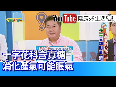 袁明琦：「動脈」要有彈性！「靜脈」要防肺栓塞！服用「抗凝血劑」病患「綠葉蔬菜」要酌量以免影響藥效！十字花科含寡糖 吃多可能「脹氣」！【健康好生活】