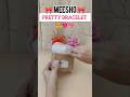 Meesho Minimal Bracelet 😍🤌🏻 waterproof/American diamond /18k gold plated #unboxing #meesho #bracelet