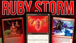 MTG/ルビーストーム/Ruby Storm/全てFoil/英語/×75枚デッキ mqdefault.jpg