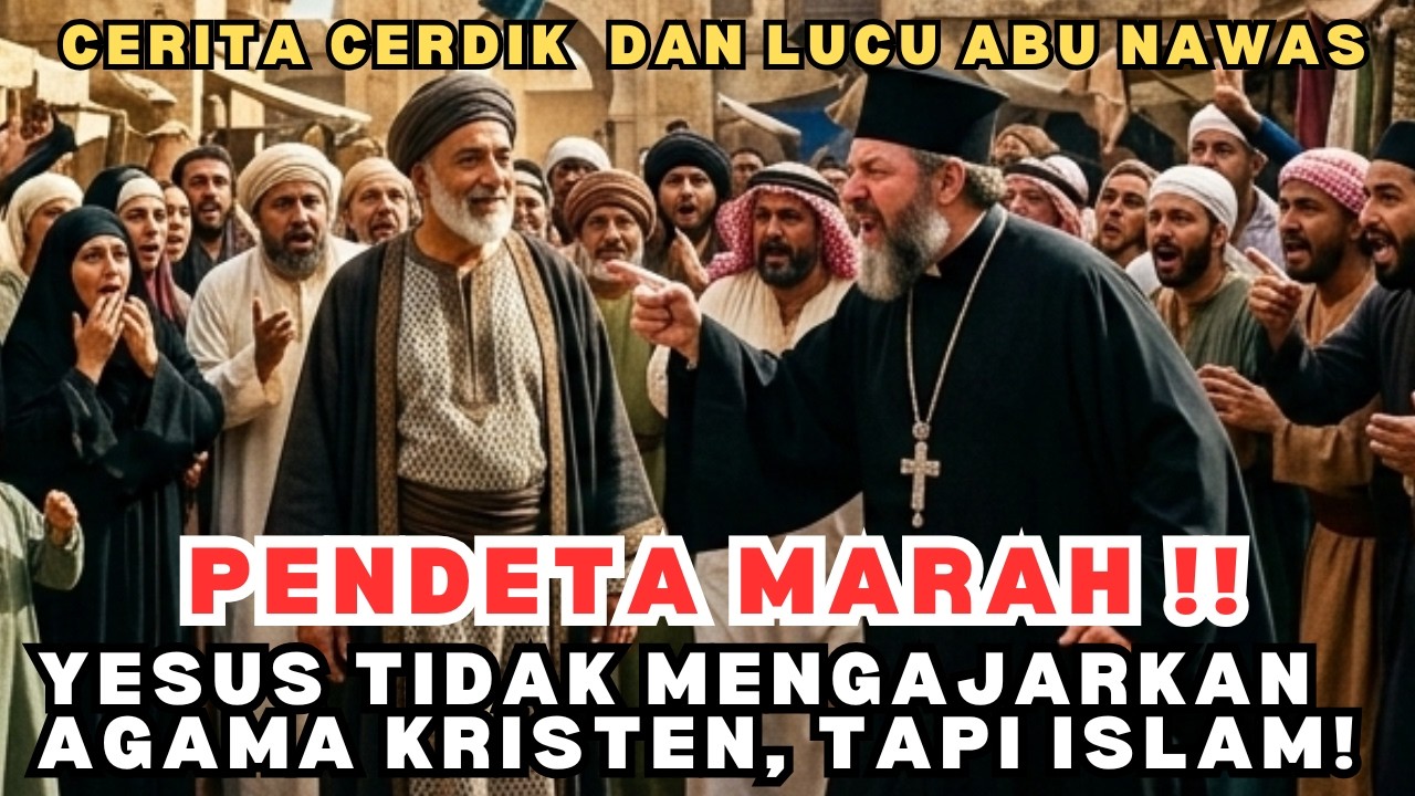 DEBAT KOCAK !!! ABU NAWAS VS PENDETA YANG KEHILANGAN KESABARAN! SEBUAH CERITA PARODI PENUH KEJUTAN