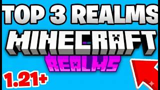 Top 3 Realms For Mcpe 1.21 Realm Code Minecraft Bedrock 2026