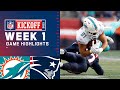 Dolphins vs. Patriots Week 1 Highlights | NFL 2021