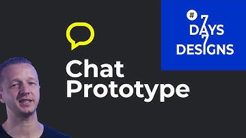 Can you Design & Prototype a Chat Sequence?  #7Days7Designs