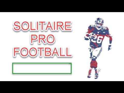 solitaire pro football