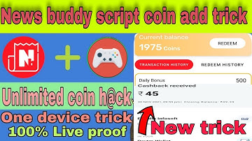 News Buddy Refer Bypass Script | News Buddy Coin Script | News Buddy App Refer Script Rahultricks 🤑