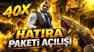 40x Hatıra Paketi Açtım | ALTIN ARABESK Vurdum! | Yaptığım En İyi KÂR