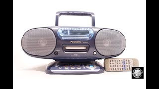 Boombox Panasonic RX-MDX60 - YouTube