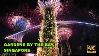 🇸🇬 GARDENS BY THE BAY 4K: Supertrees & Cloud Forest Tour