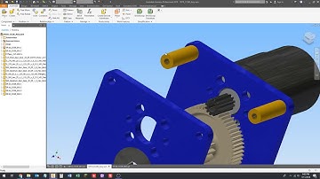 Designing a Two-Stage Gearbox in Inventor (Stellar Robotics CAD Class 2018) - Part 3